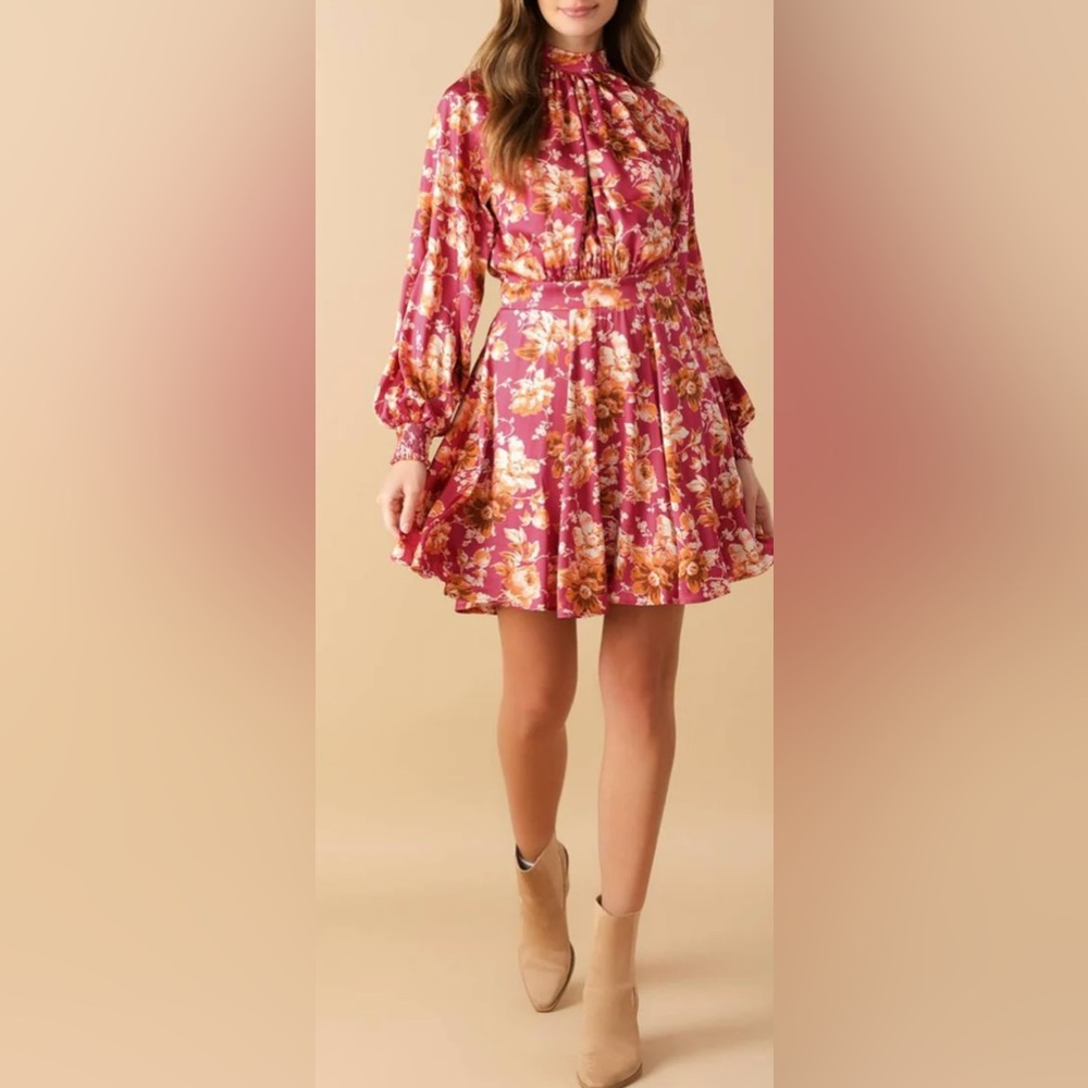 Floral LUXE LEGACY WOVEN
MINI flying tomato Dress - Picture 2 of 14